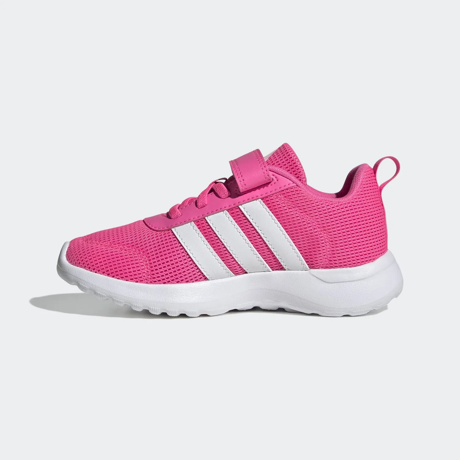 Детские кроссовки с тремя полосками Adidas, Lucid Pink/Ftwr White/Lucid Pink — фото 3