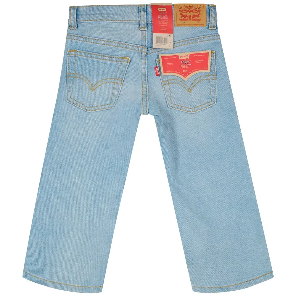 Джинсы Relaxed Straight 555 Levi's, синий — фото 2