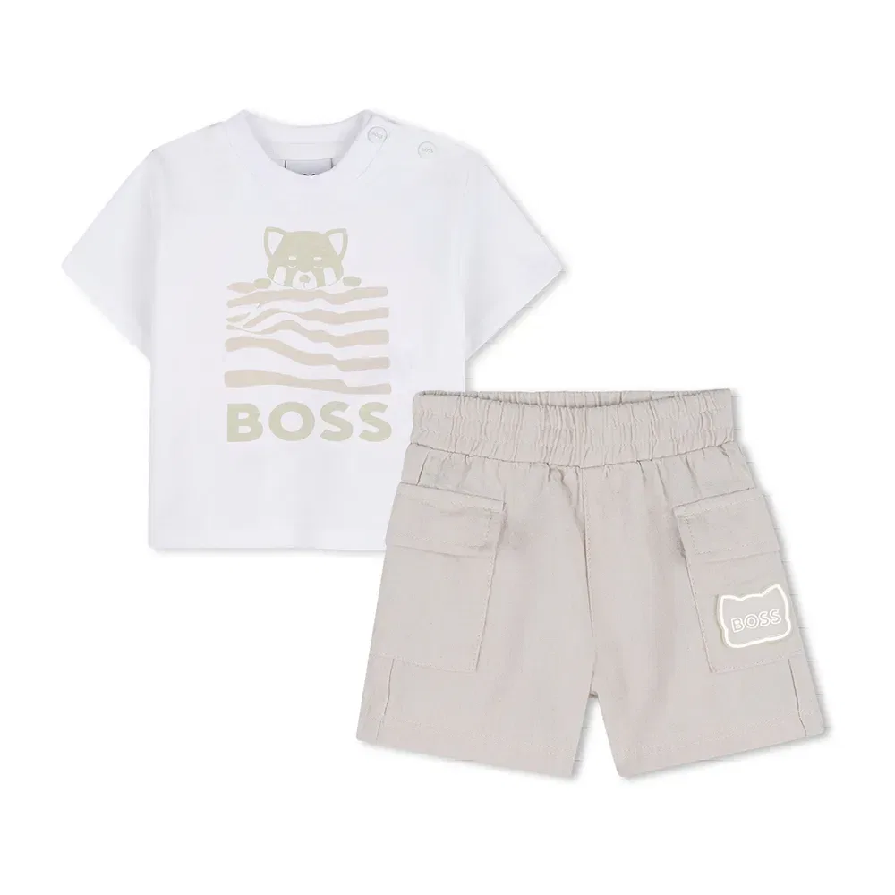 Комплект леггинсов Boss, бежевый