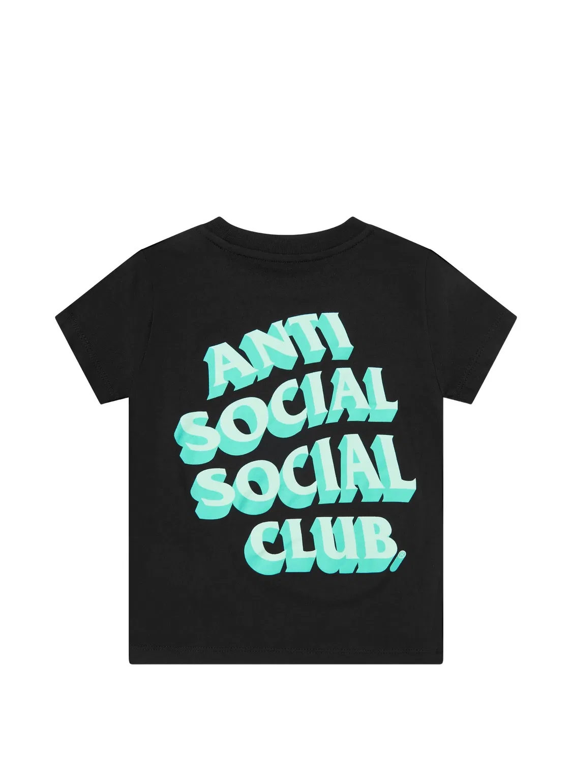 Футболка Popcorn с логотипом Anti Social Social Club Kids, черный — фото 2