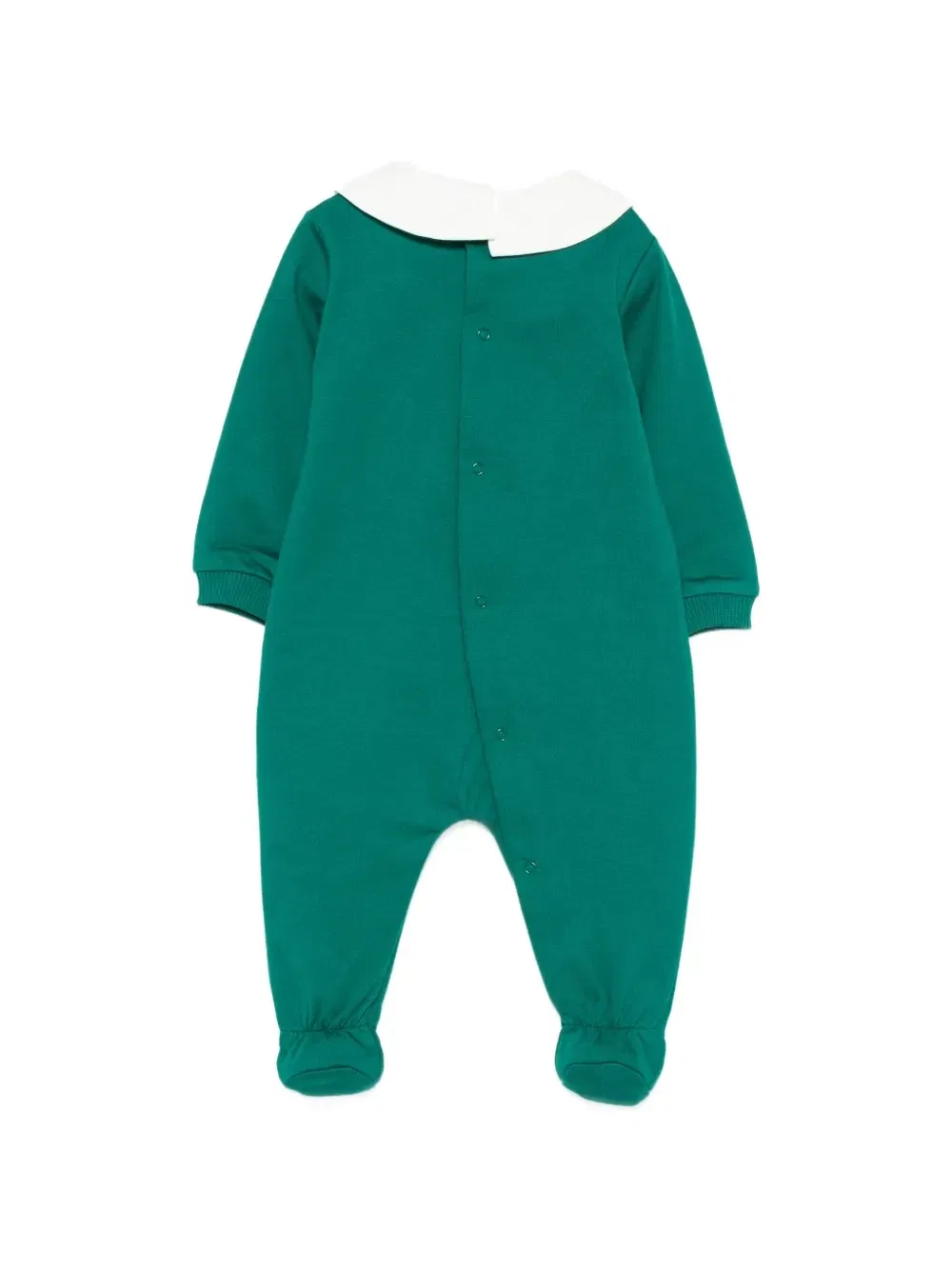 Пижама с длинными рукавами Teddy Bear Moschino Kids, зеленый — фото 2