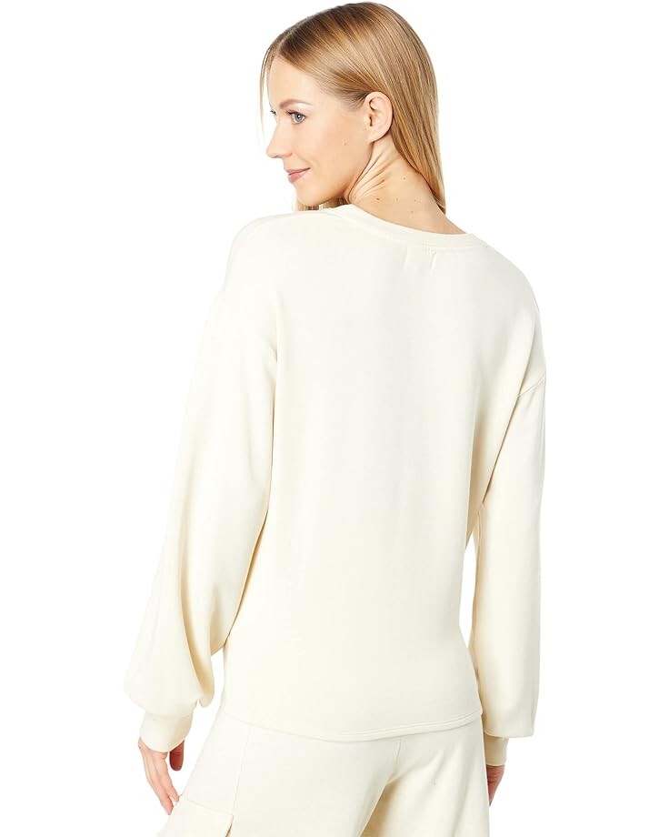 

Толстовка SUNDRY Twist-Front Sweatshirt, цвет Eggshell