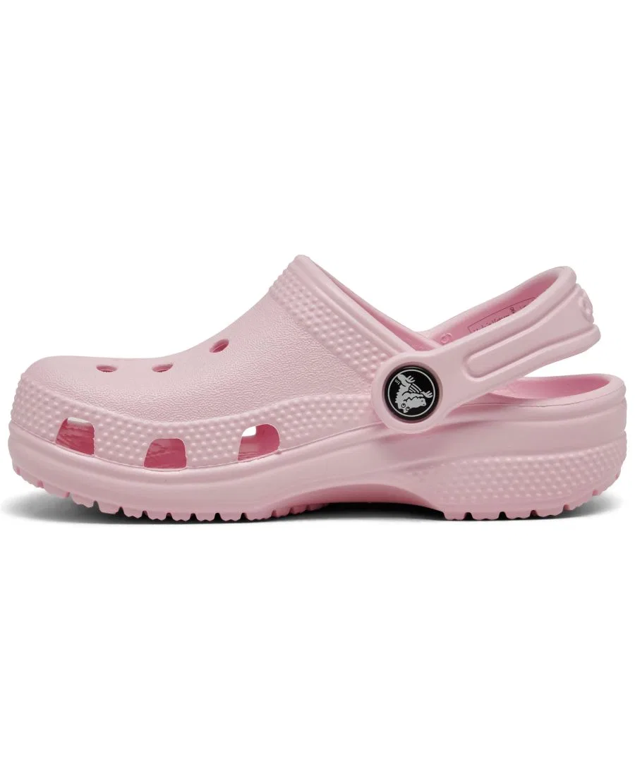 Клоги детские классические Crocs, Pink Milk — фото 3
