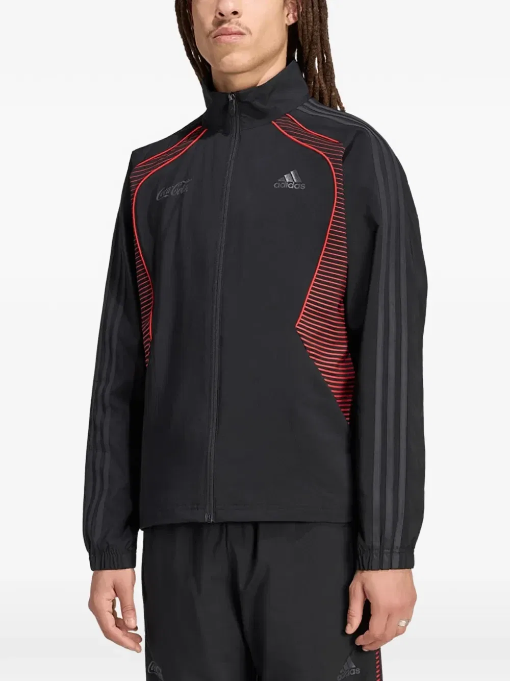 Спортивная куртка X Coca-Cola Teamgeist 26 adidas, черный — фото 3