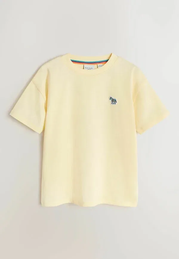 Комплект из 3 футболок с вышивкой Paul Smith Junior, белый/зеленый/желтый — фото 2