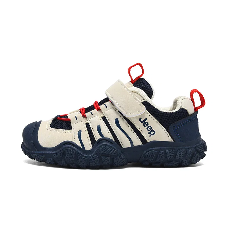 Детские кроссовки для мальчиков легкие дышащие Jeep, Dark Blue Red