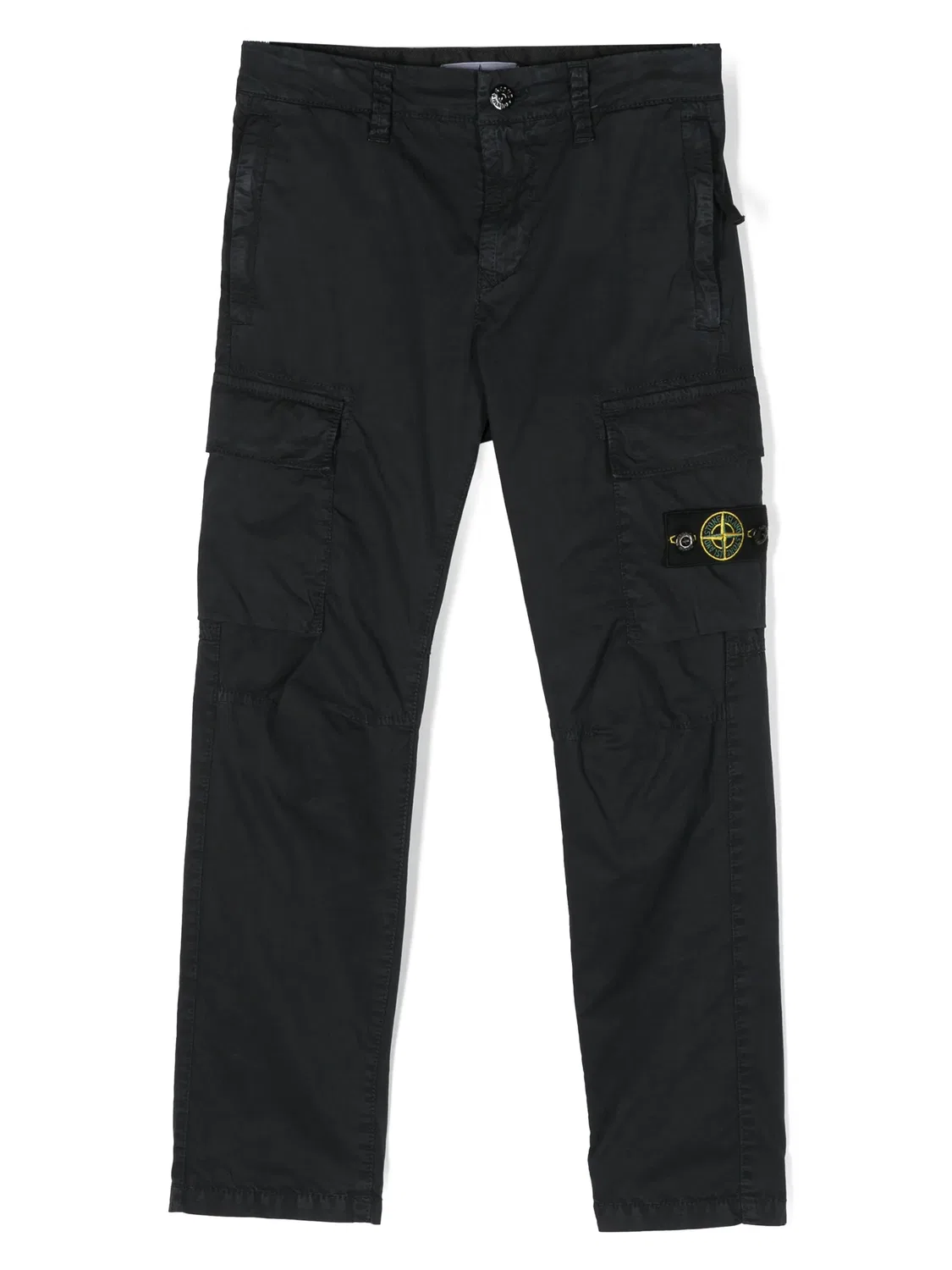 Узкие карго брюки Stone Island, синий