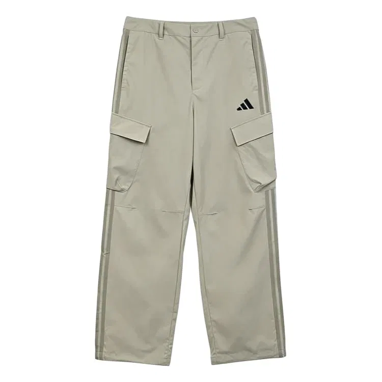 Мужские карго-брюки на осень Adidas, Khaki Gray
