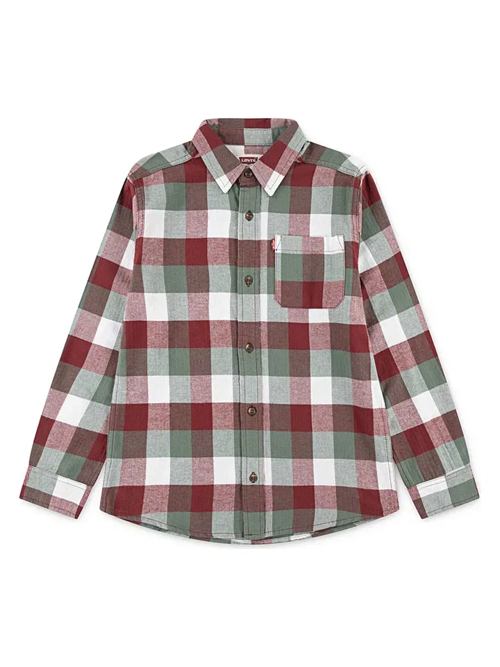Рубашка с принтом Levi'S Kids, красный