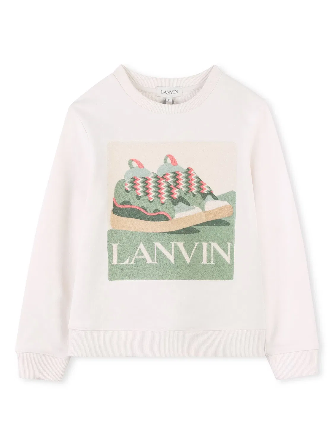 Свитшот с принтом Curb Lanvin, нейтральные