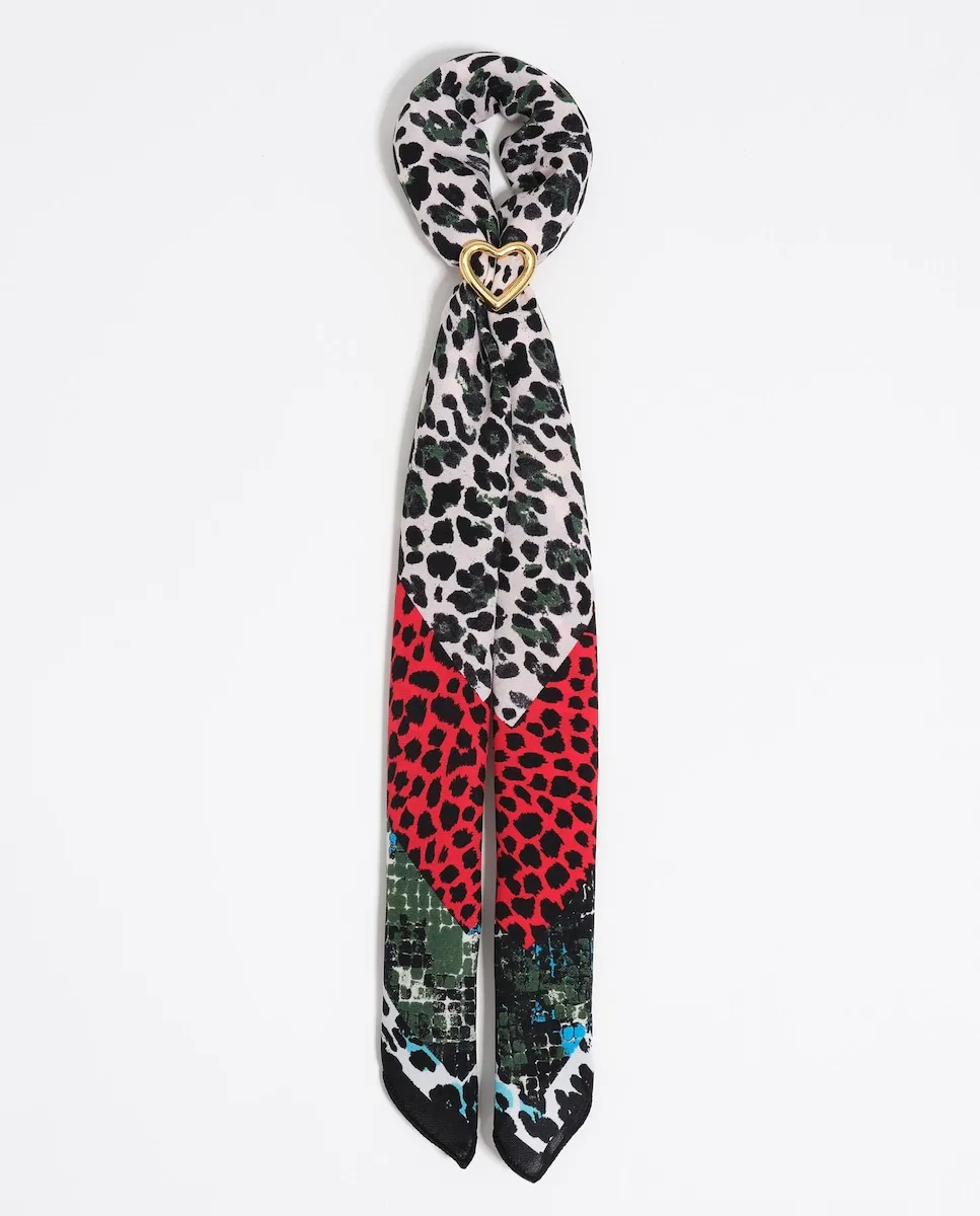 

Очарование сумки с платком маркос Bimba y Lola, красный