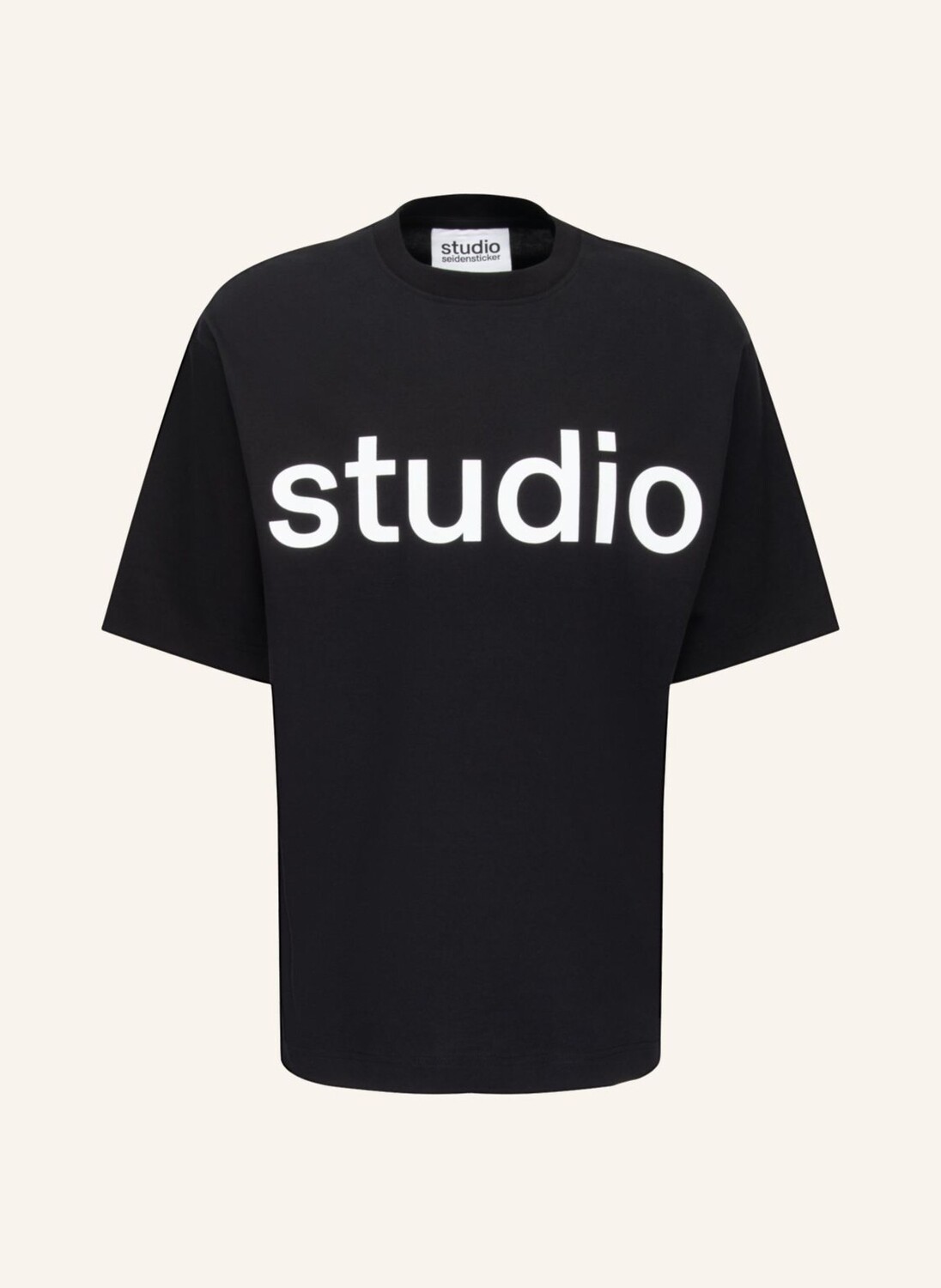 

Футболка оверсайз Studio Seidensticker, черный