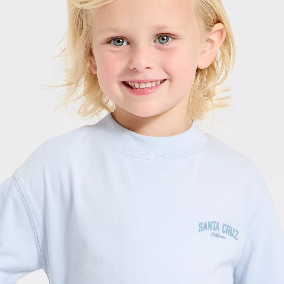 Детское футболка-двойка с длинным рукавом Oversized 2-Fer Long-Sleeve T-Shirt INFANT/TODDLER BOY, Blue — фото 2