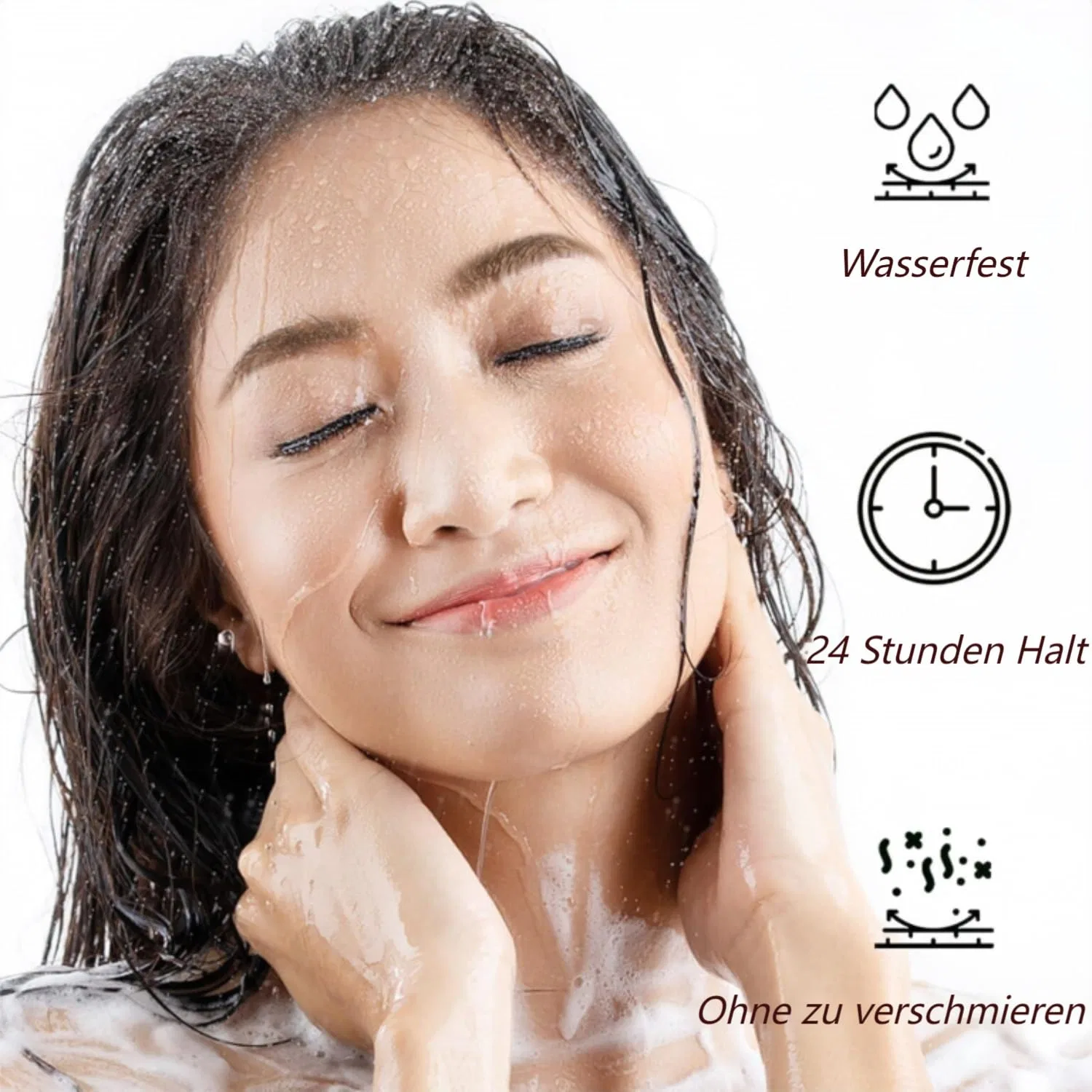 Карандаш для бровей Microblading, YILLTOY, 2 шт, 40 г, Dunkelbraun — фото 3