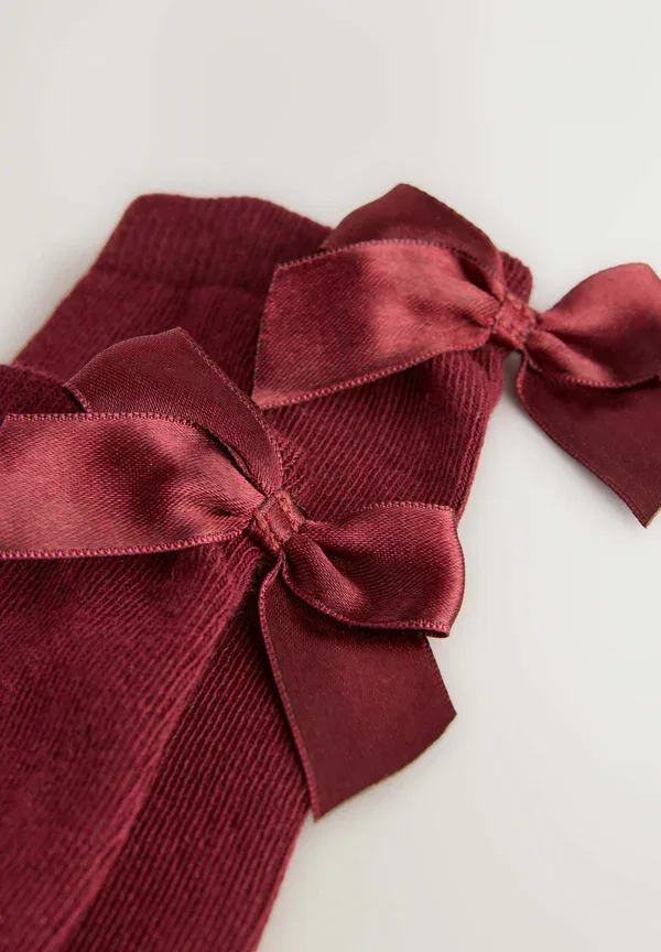 Носки комплект 2 шт, хлопок, Kojines Next, Burgundy Red, красный/бордовый — фото 2