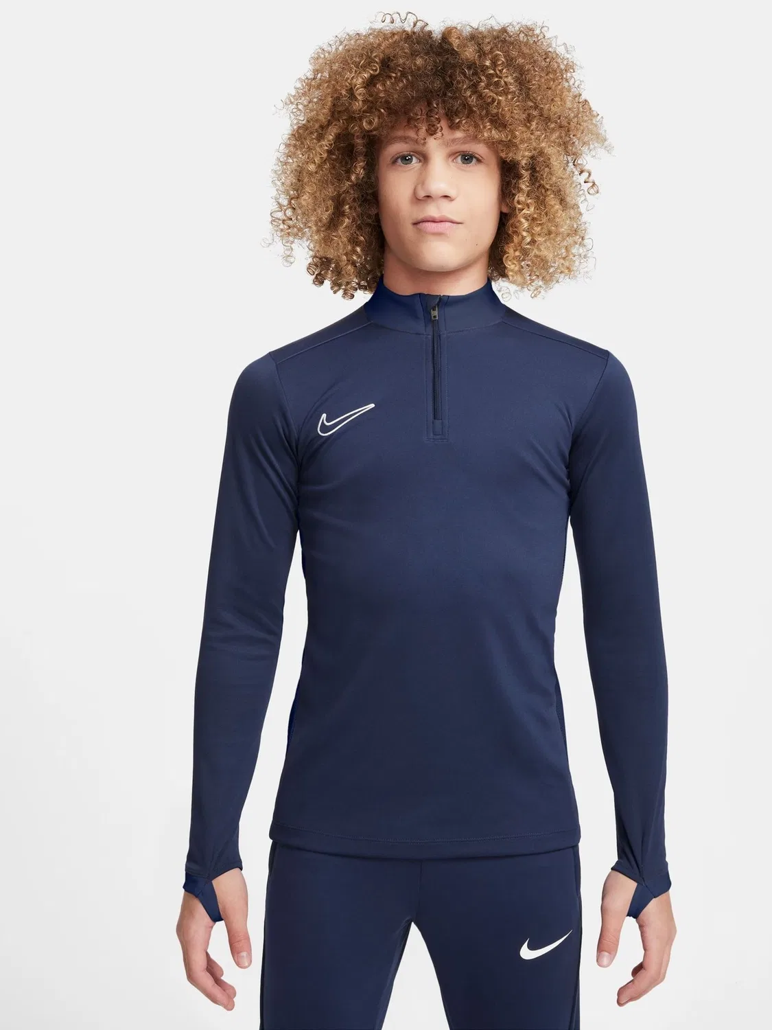 Футболка с длинным рукавом Nike Academy Dri-FIT, Midnight Navy