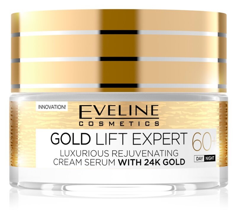 

Дневной и ночной крем 60+ с омолаживающим эффектом Eveline Cosmetics Gold Lift Expert