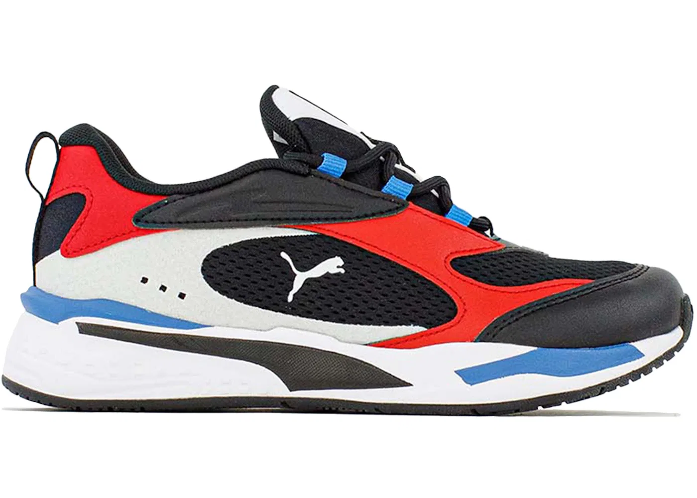 Детские кроссовки Lifestyle Puma RS-Fast Puma, Black/Urban Red/Future Blue
