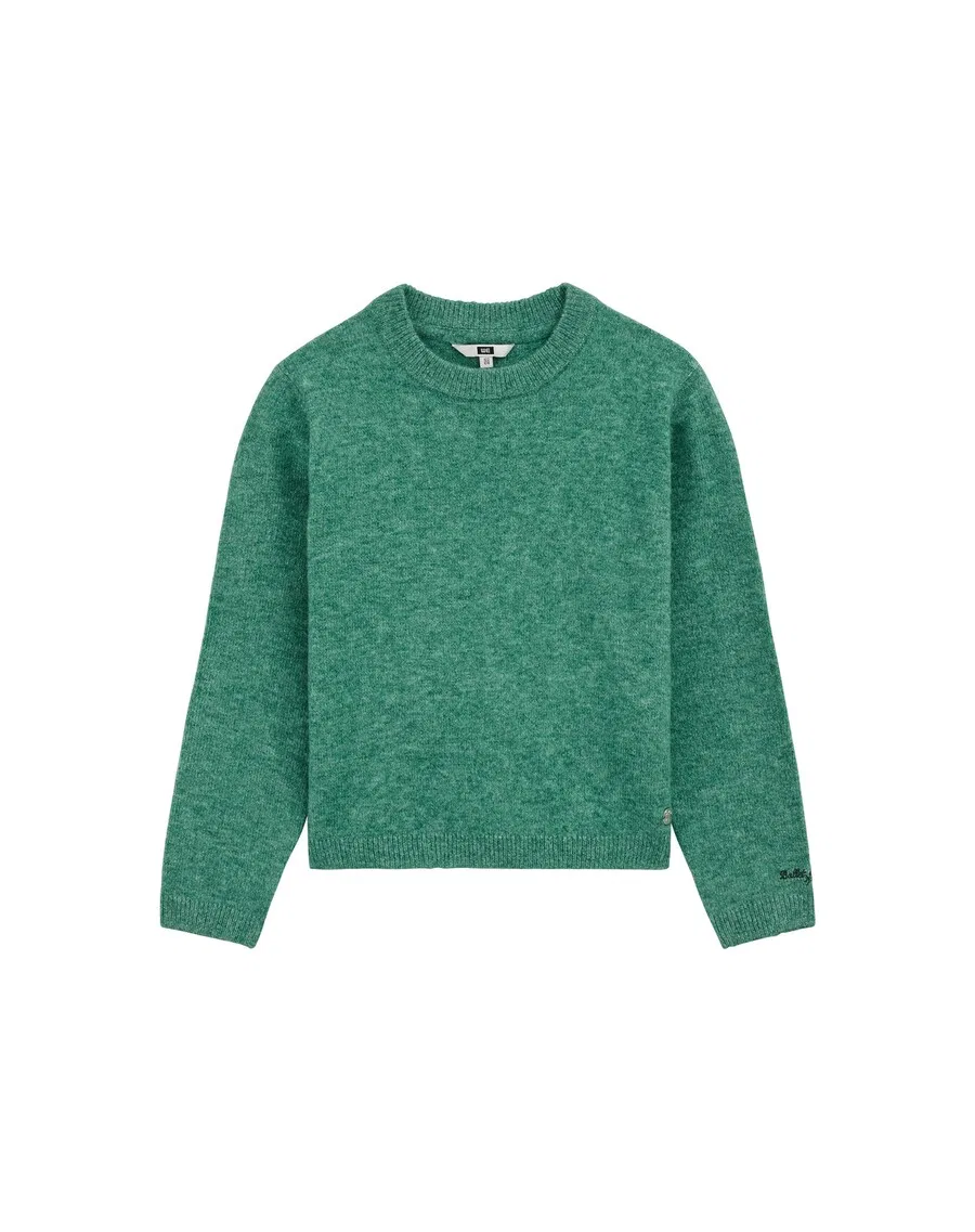 Свитер WE Fashion зеленого цвета