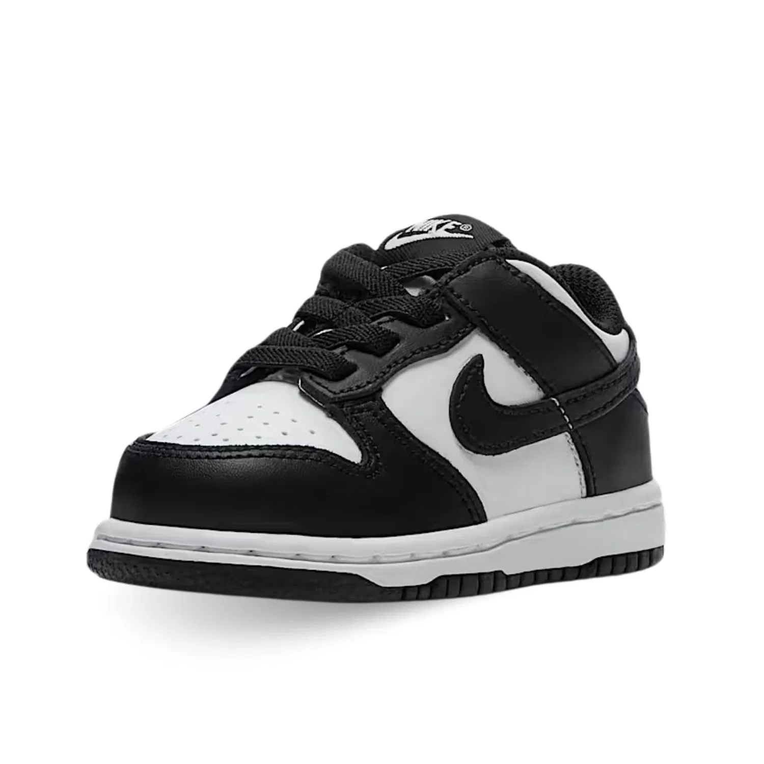 Детские кроссовки с принтом Dunk Low (Ps) NIKE, White Black