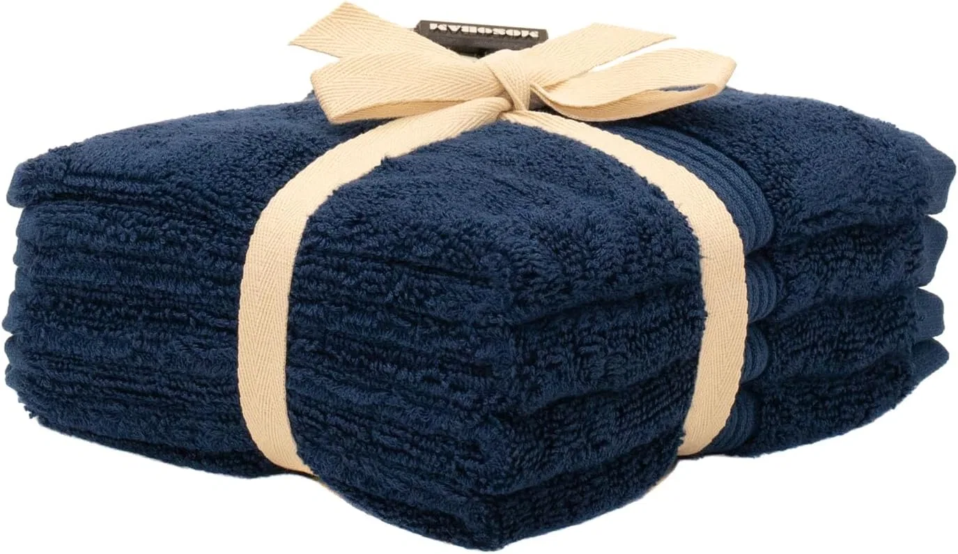Махровая салфетка Bamboo Wash Cloth, Mosobam, 4 шт, 700gsm, 33x33 см — фото 3