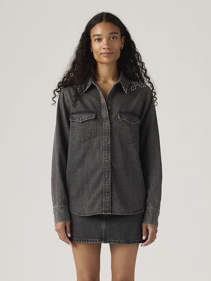 Рубашка джинсовая Levi'S, серый — фото 2