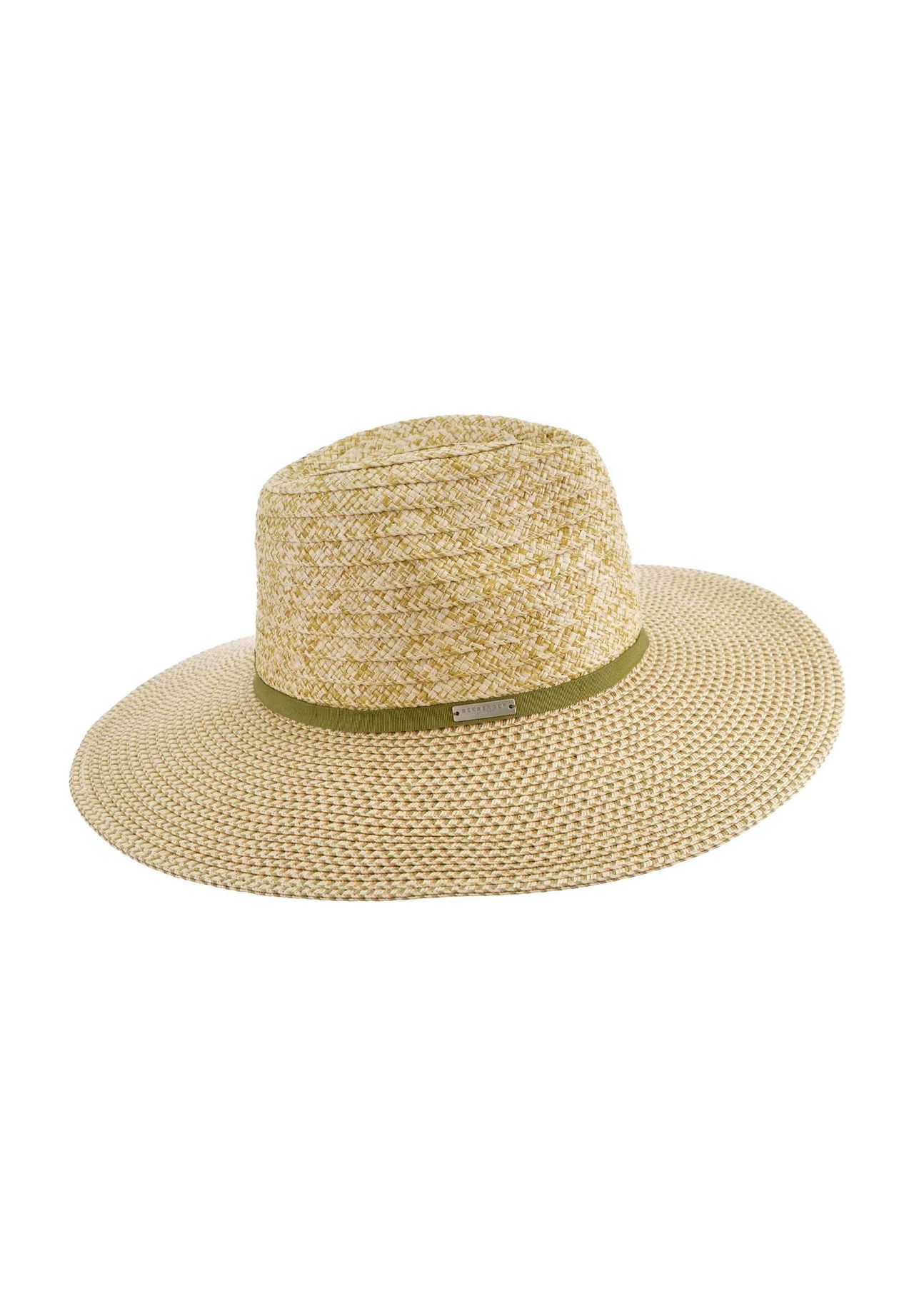

Смесь бумажных соломинок Fedora 55461-0 SEEBERGER, цвет Leinen/gras