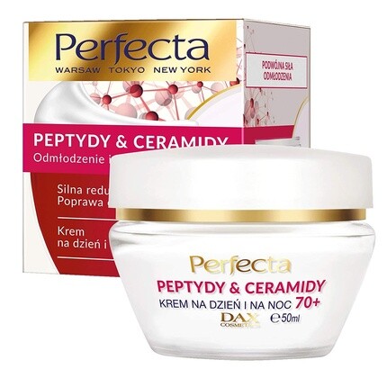 

Дневной и ночной крем Peptide I Ceramidy 70+, Perfecta