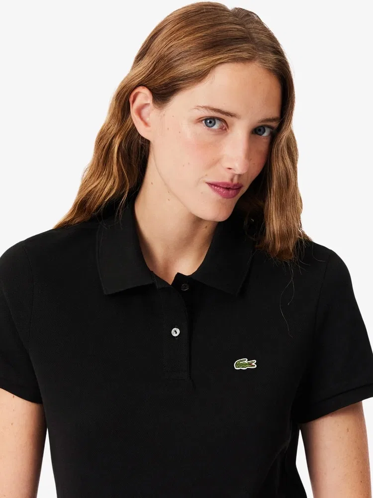 Футболка поло LACOSTE Regular Fit, Черный — фото 2