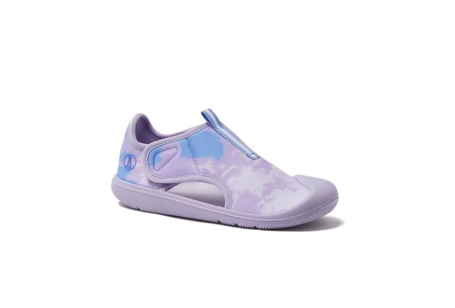 Детские водные туфли с принтом Adventurer Lands' End, Soft Lavender Tie Dye