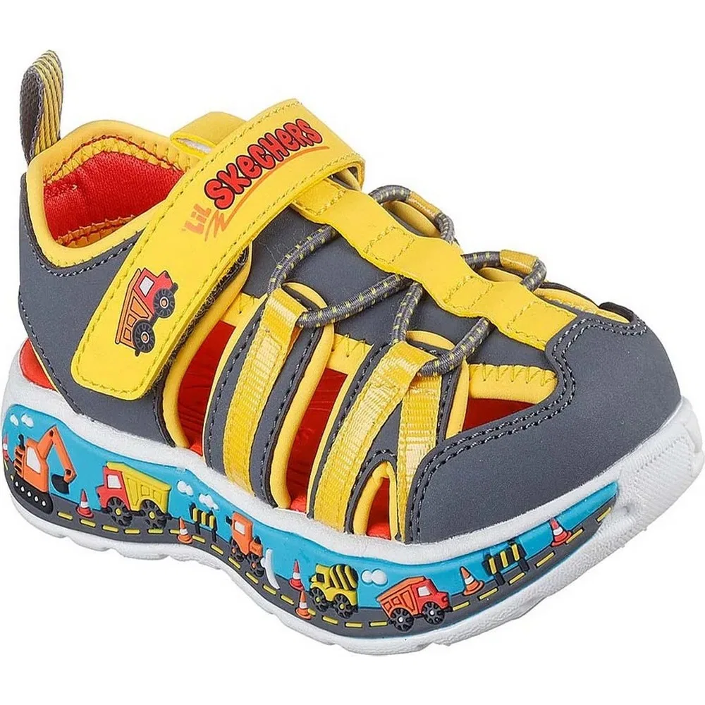 Детские сандалии для мальчиков с перфорацией Play Scene Splash Skechers — фото 2