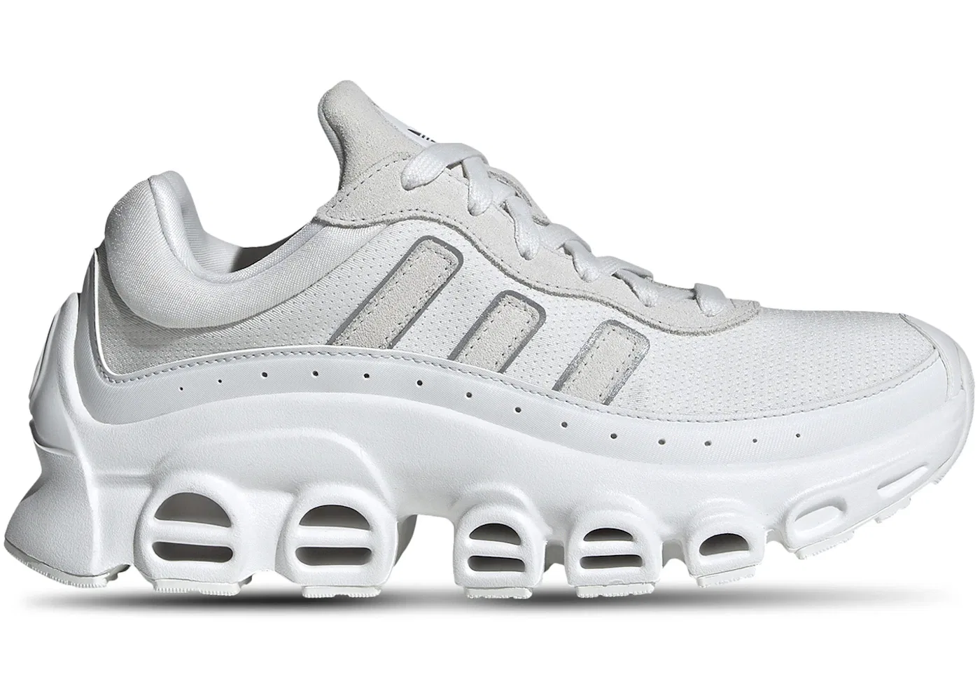 Детские кроссовки Lifestyle Adidas adiFOM Megaride, Crystal White Silver Metallic Core Black