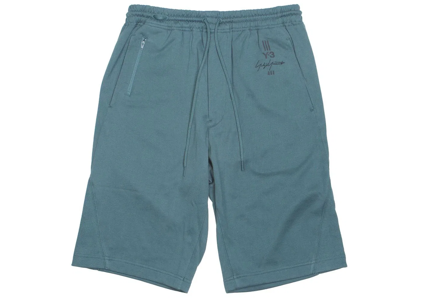 Мужские шорты с принтом Y-3 New Classic Adidas, Green/Petrol Green