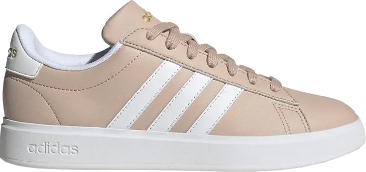 Кроссовки Adidas Wmns Grand Court Cloudfoam 'Wonder Taupe', загар
