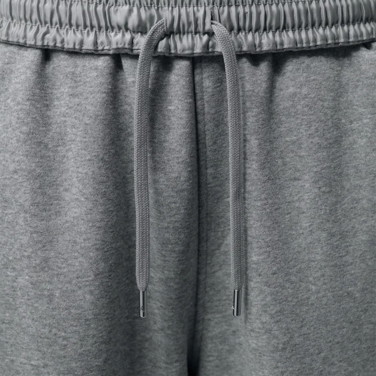 Женские брюки свободного кроя из футера с широкими штанинами Jordan Brooklyn Fleece, Dk Grey Heather — фото 3