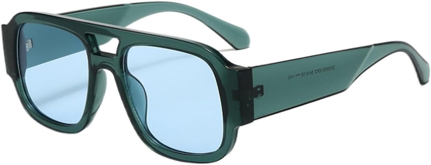 

Солнцезащитные очки с защитой от УФ-излучения UV400 | Большая оправа, двойные перемычки, широкие дужки | Для женщин и мужчин, для занятий спортом на открытом воздухе и вождения DSVIGF, 07