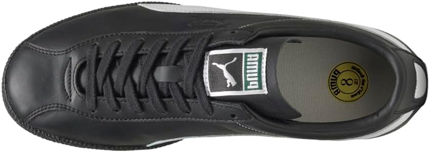 Мужские кроссовки PUMA Brasil на шнуровке для повседневной носки - оранжевые — фото 4