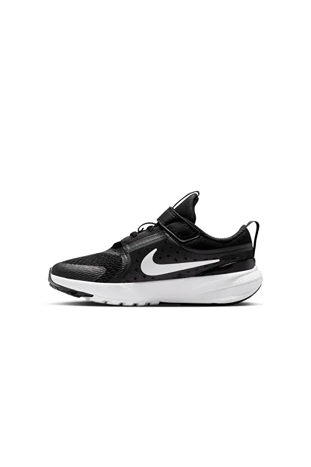 Детские кроссовки для девочек на шнуровке Star runner 5 Nike, Black-And-White/Color — фото 3