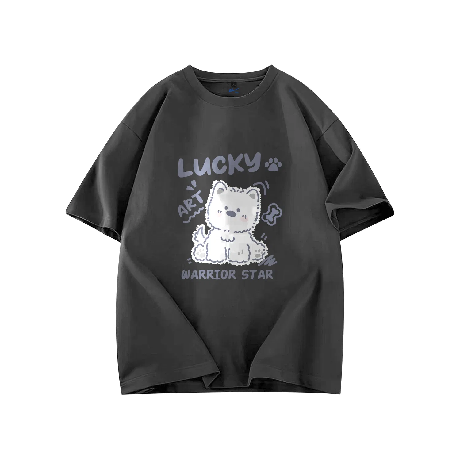 Футболка детская с круглым вырезом Medium Gray WARRIOR