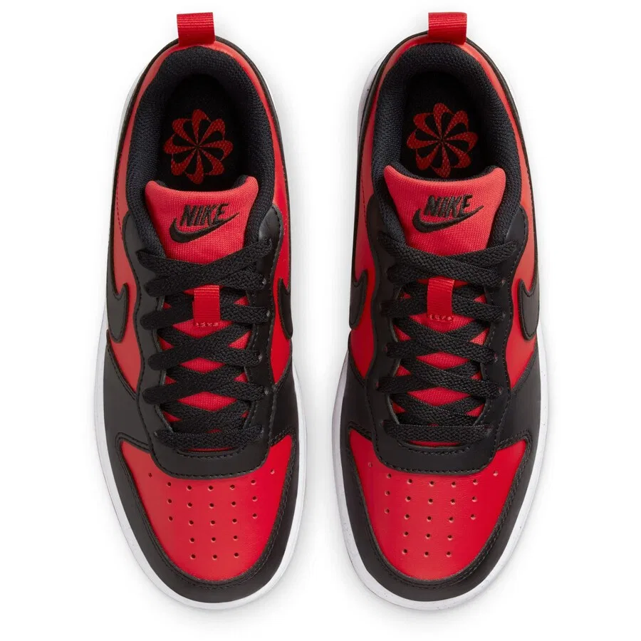 Кроссовки NIKE 'Court Borough' красного цвета — фото 3