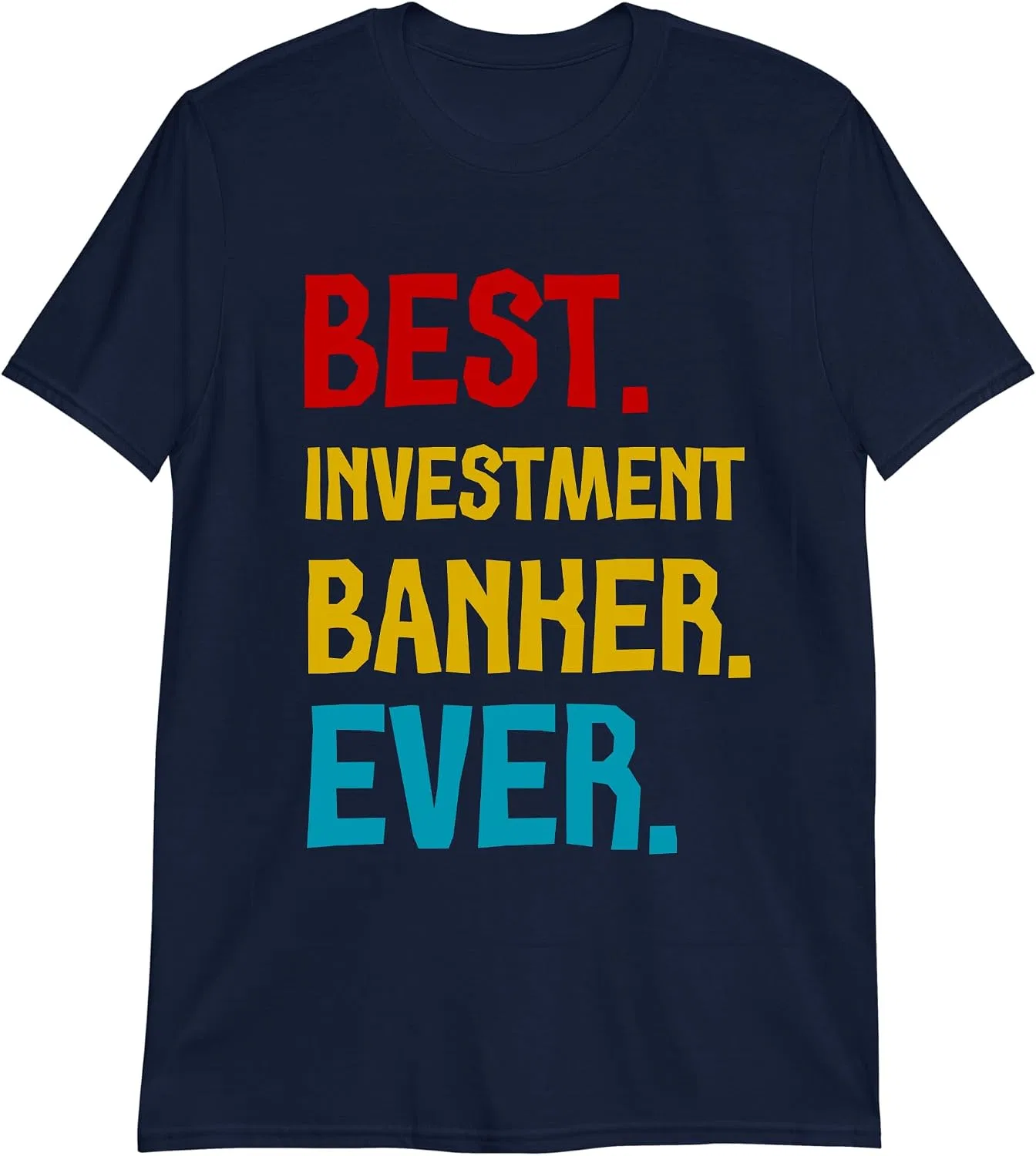 Женская футболка с принтом Investment Banker Generic, Navy
