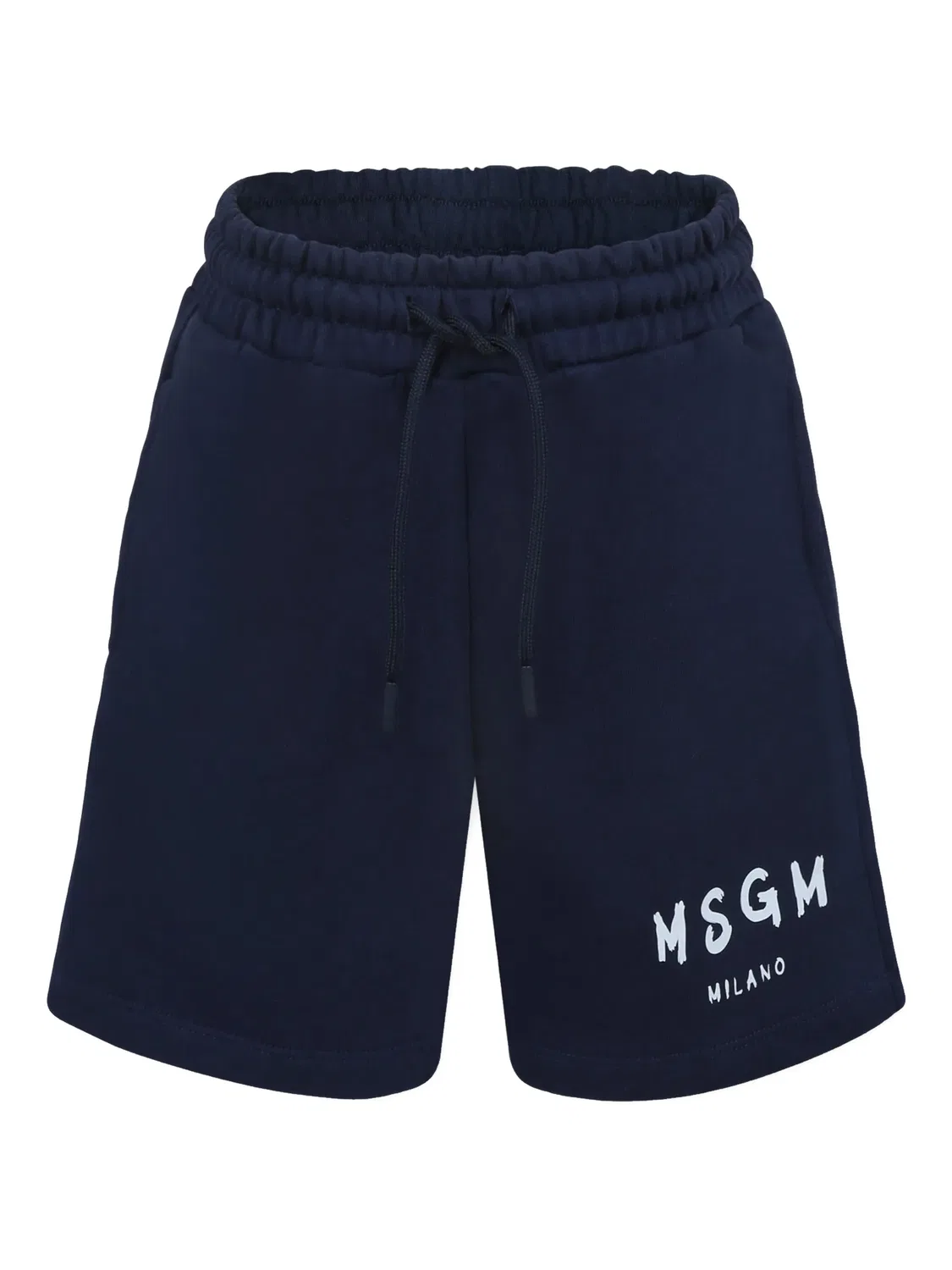 Шорты для мальчиков из хлопка MSGM, синий