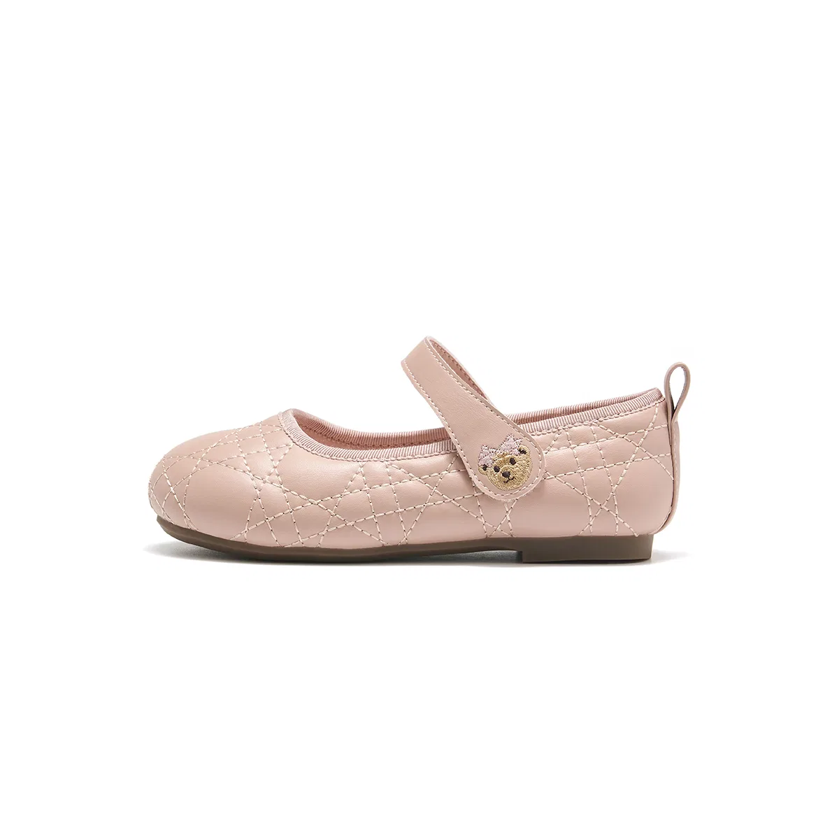 Детские танцевальные туфли из микрофибры Shimmering Silver Teenie Weenie, Серебристый — фото 3
