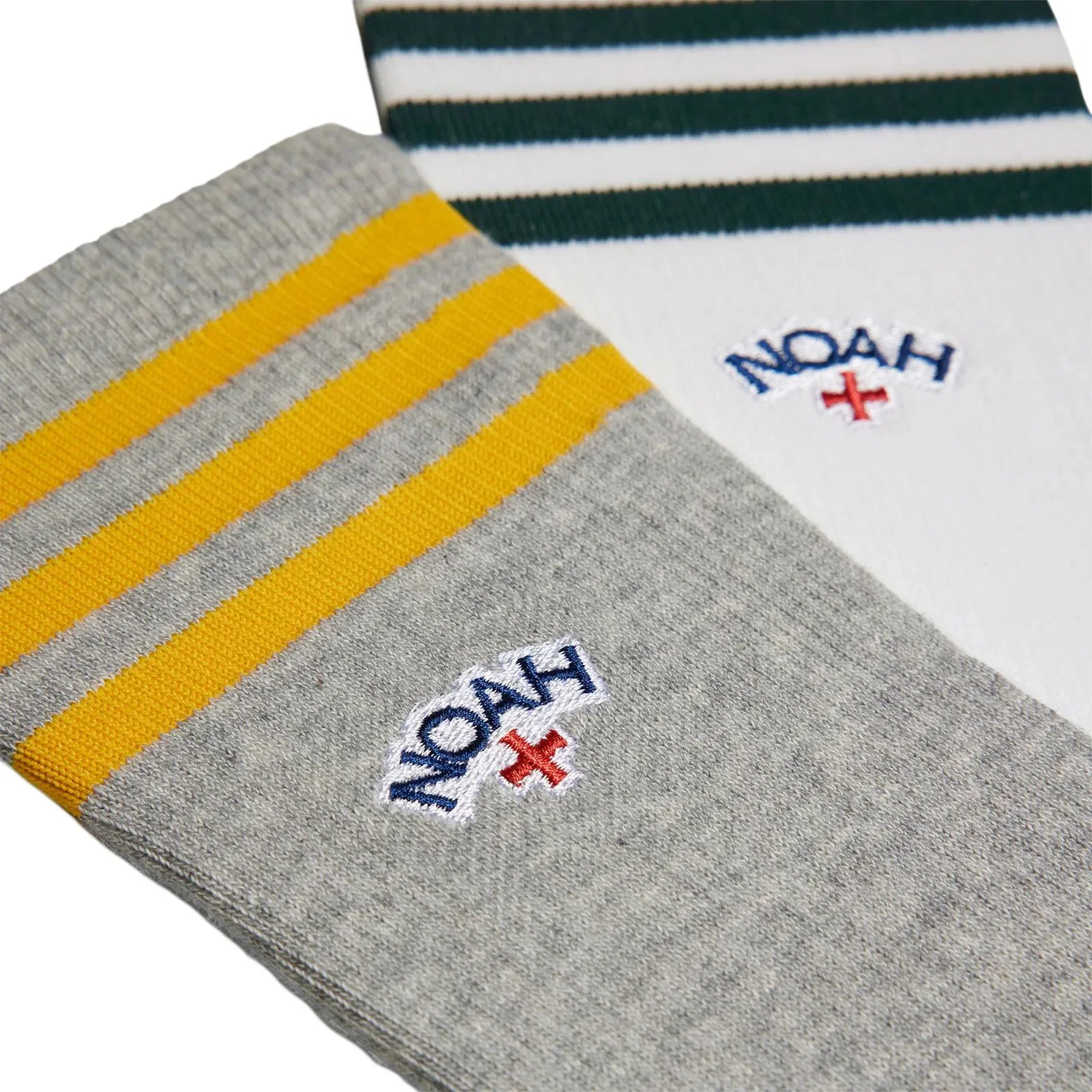 Носки 3 пары Adidas Originals X Noah, White/Medium Grey Heather — фото 4