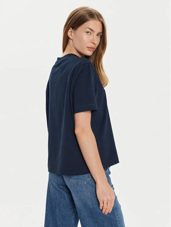 Футболка relaxed fit Modern Flag Tommy Hilfiger, темно-синий — фото 3