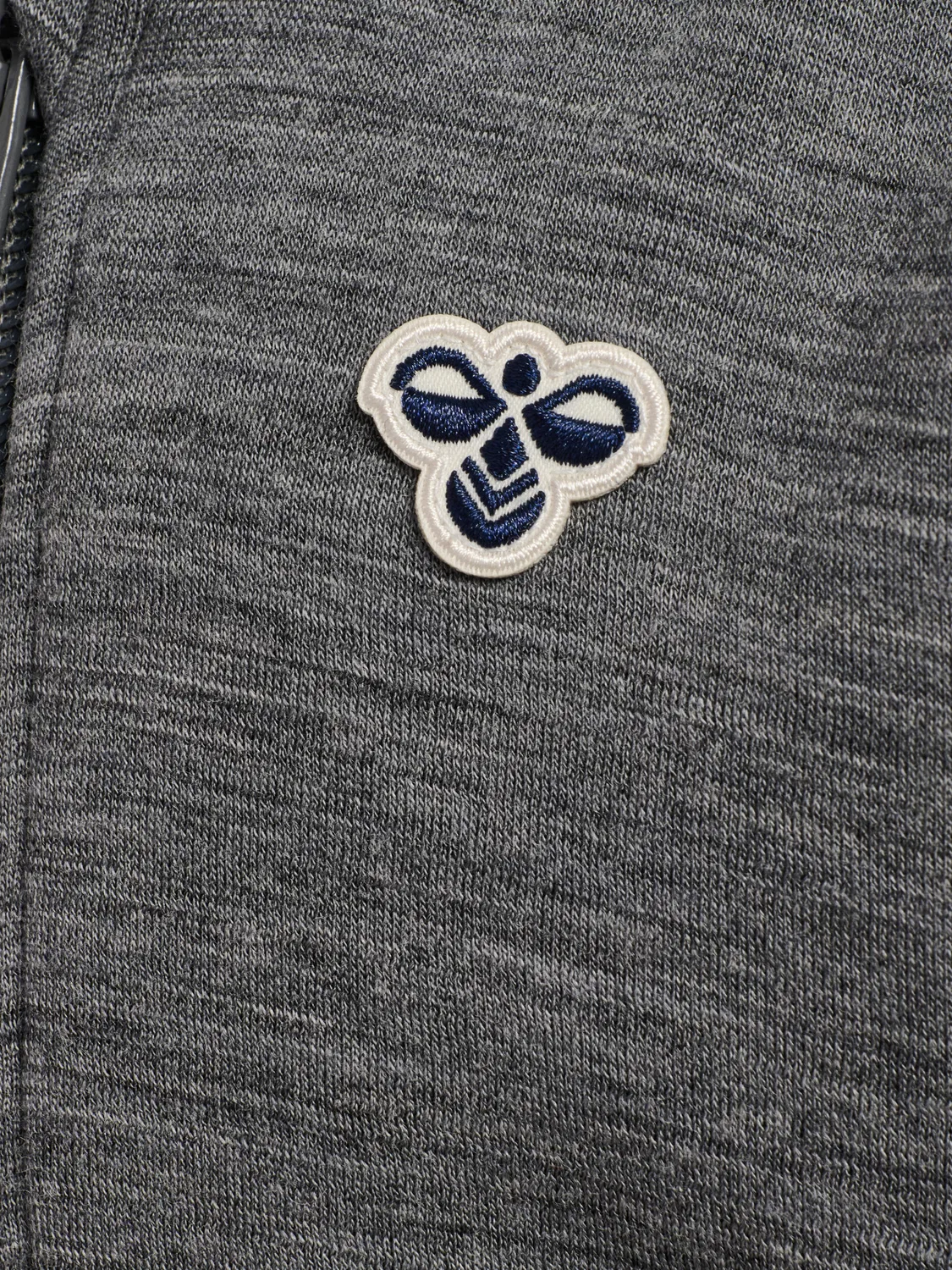 Детская куртка с молнией Hmlmini Wool Zip Jacket Bee Hummel, Asphaltgrau — фото 3