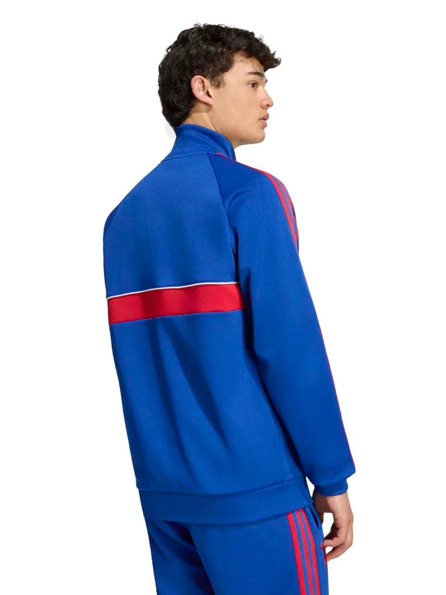 Спортивные брюки ADIDAS PERFORMANCE Regular Workout Pants 'Manchester United Originals' синего цвета — фото 4