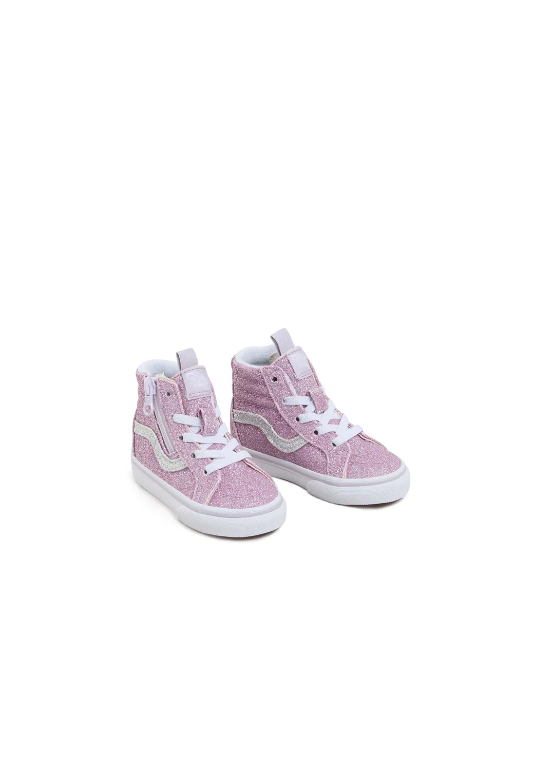 Кроссовки Vans Sk8-Hi цвета орхидеи — фото 4