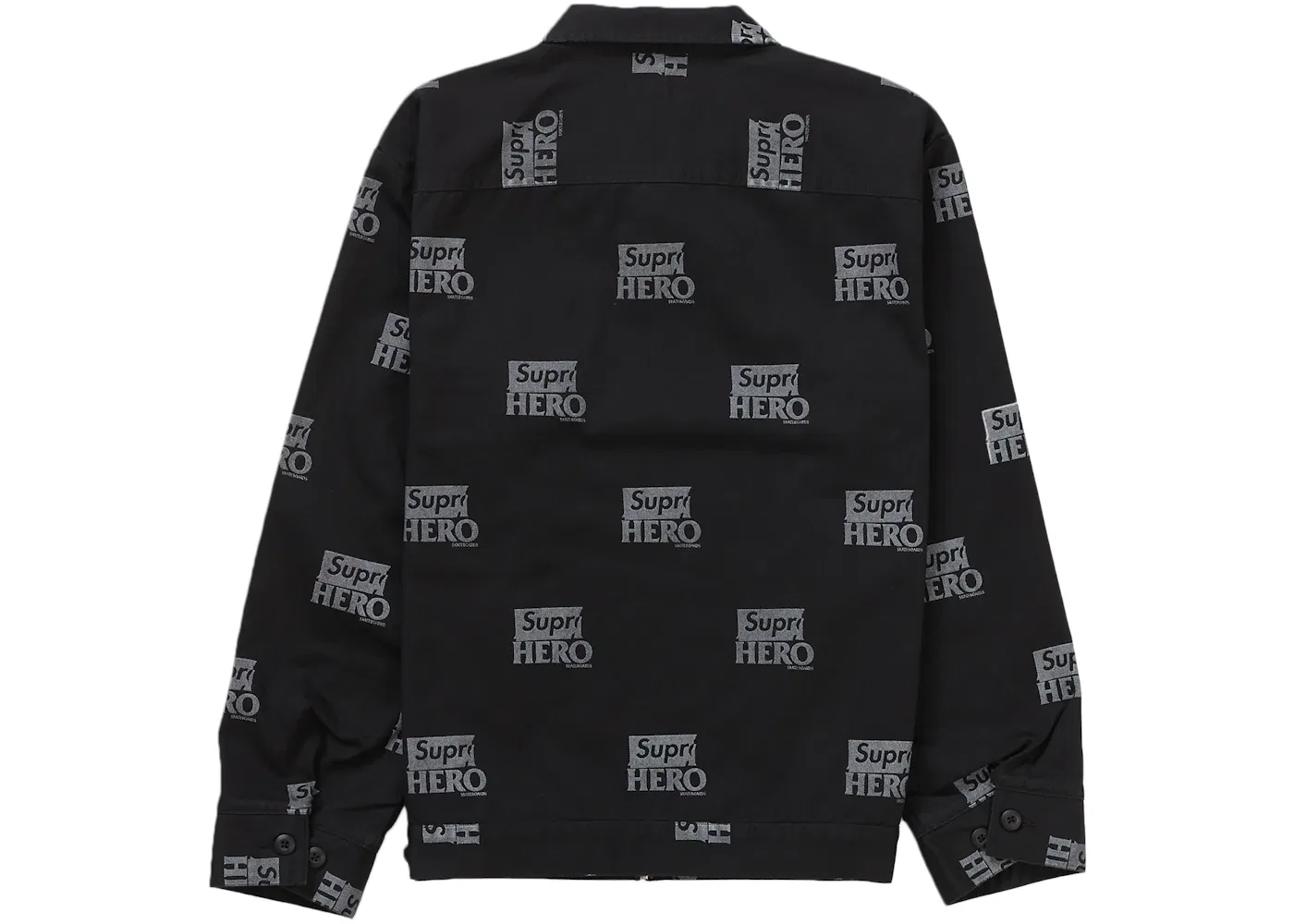 Мужская куртка Supreme ANTIHERO Work Jacket, Black — фото 2