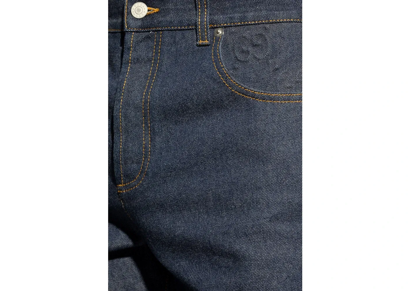 Мужские джинсы с тиснением GG Gucci, Blue — фото 2